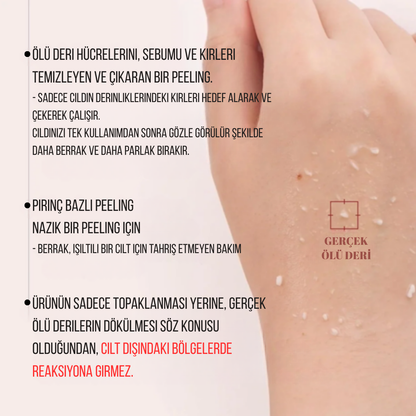 Peel Shot Arındırıcı ve Aydınlatıcı Pirinç Peeling Ampül Seti